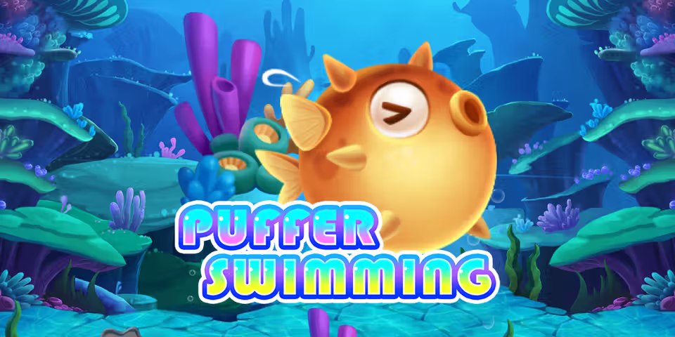 Puffer Swimming by KA Gaming, available to add to your casino platform