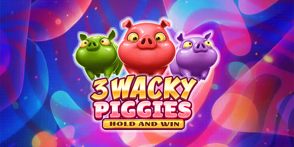 3 Wacky Piggies Hold and Win by Kalamba, available for your casino platform