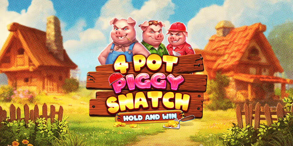 4 Pot Piggy Snatch Hold and Win by Kalamba, available for your casino platform