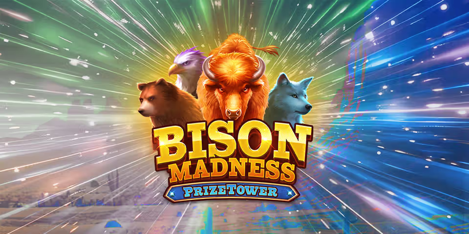 Bison Madness PrizeTower by Kalamba, available for your casino platform