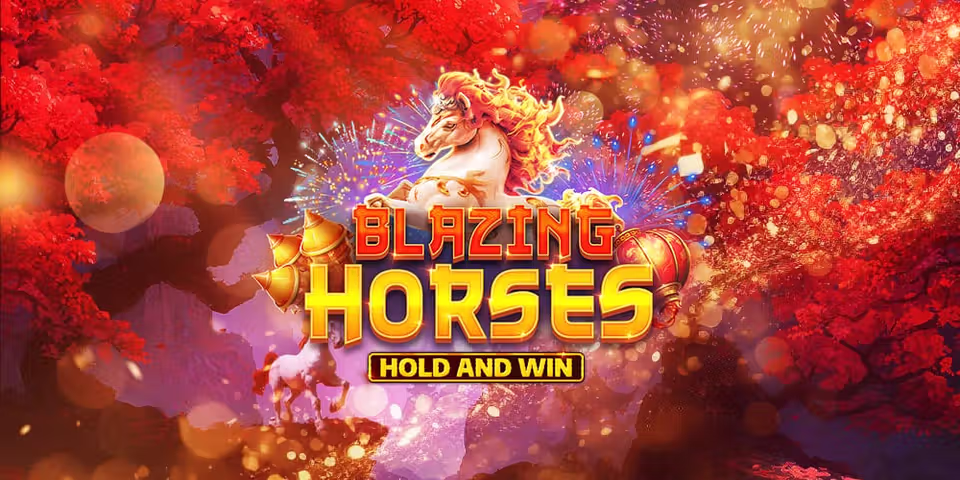 Blazing Horses Hold and Win by Kalamba, available for your casino platform
