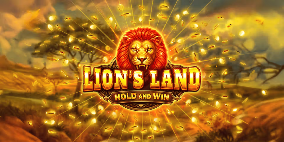 Lion's Land Hold and Win by Kalamba, available for your casino platform