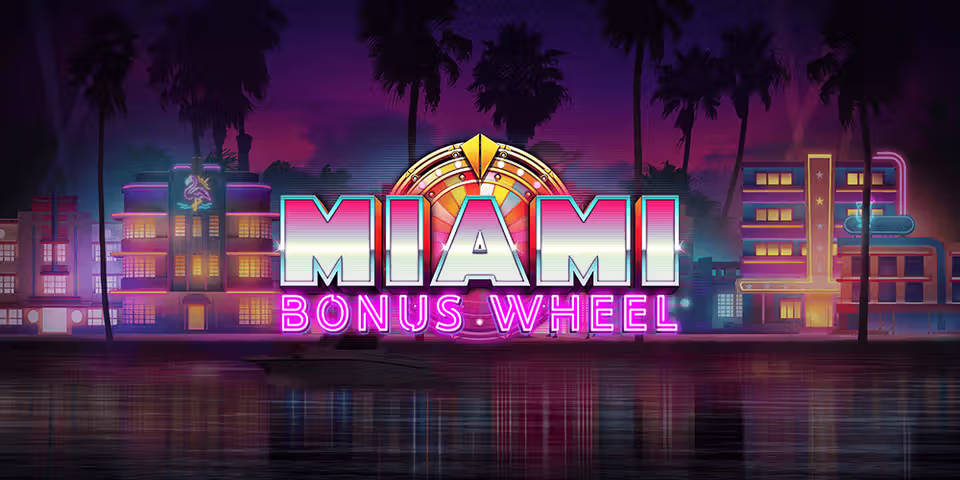 Miami Bonus Wheel by Kalamba, available for your casino platform