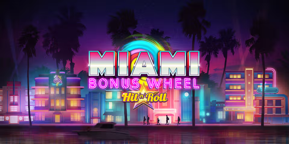 Miami Bonus Wheel Hit'n'Roll by Kalamba, available for your casino platform