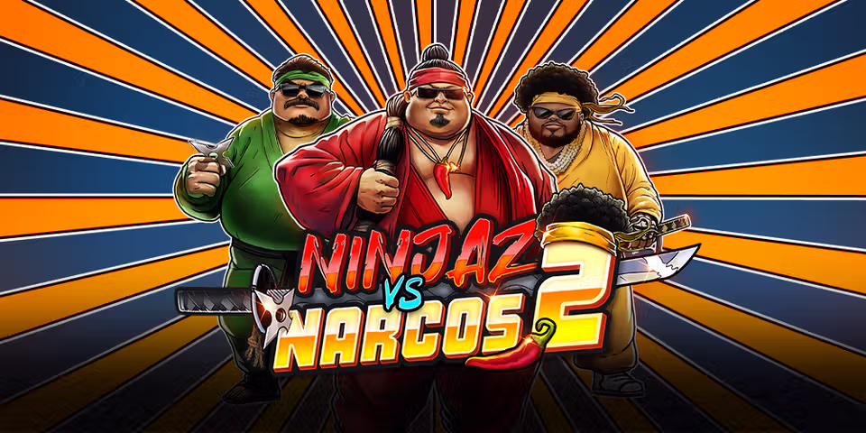 Ninjaz vs Narcos 2 by Kalamba, available for your casino platform