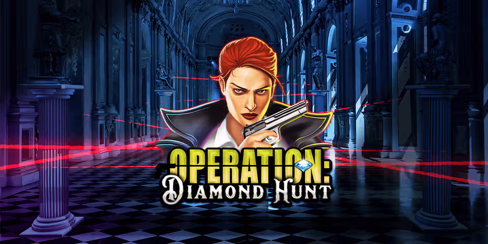 Operation: Diamond Hunt by Kalamba, available for your casino platform