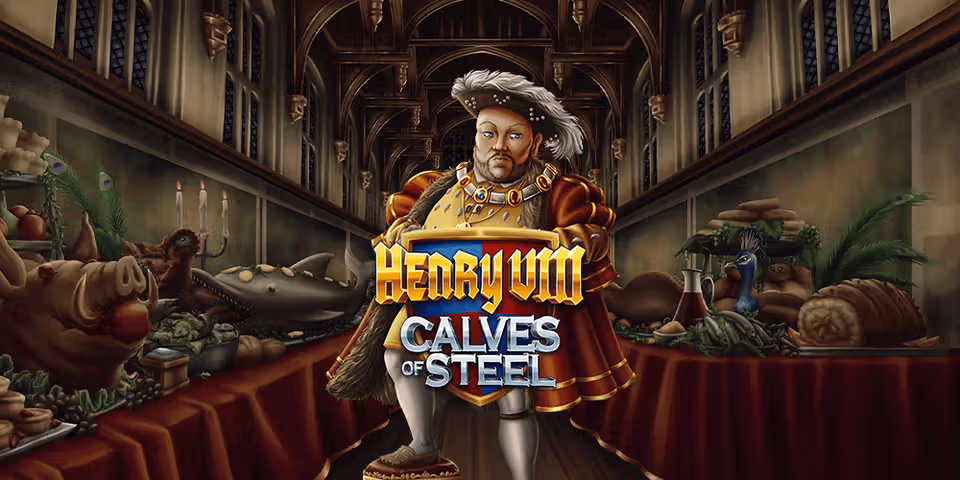 Henry 8th Calves of Steel by Kitsune, available for your casino platform
