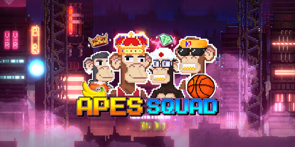 Apes Squad by Live22, available for your casino platform
