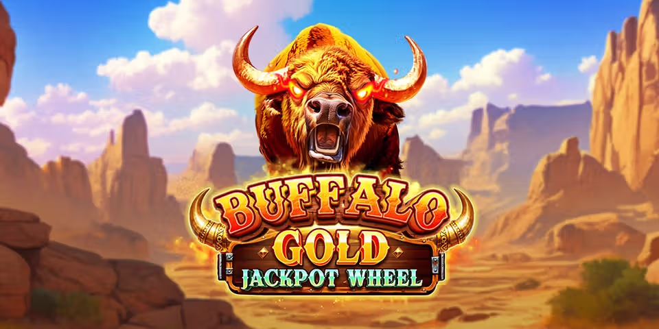 Buffalo Gold: Jackpot Wheel by Live22, available for your casino platform