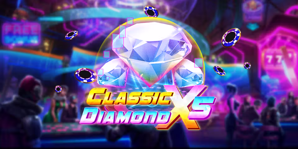 Classic Diamond X5 by Live22, available for your casino platform