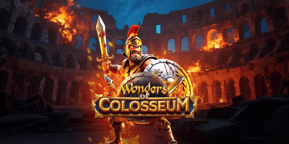 Wonders of Colosseum by Live22, available for your casino platform