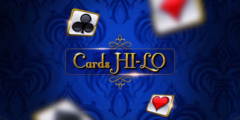 Cards Hi-Lo by LogiFuture, available for your casino platform