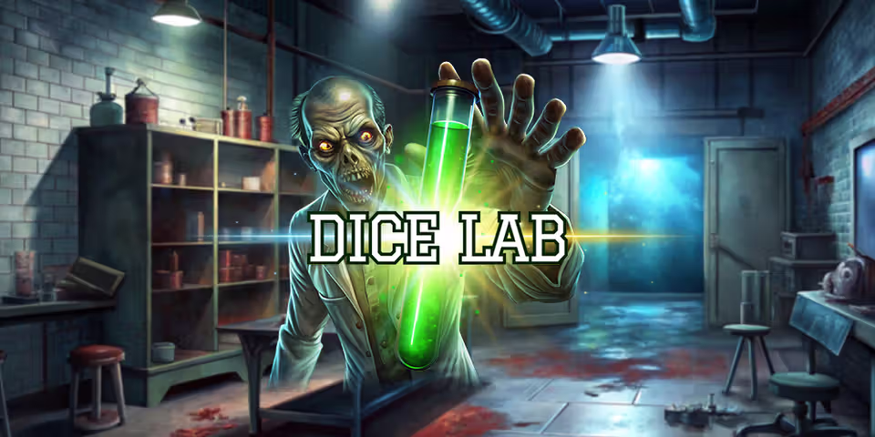 Dice Lab by Leprecoins, available for your casino platform