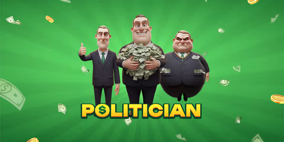 Politician by Leprecoins, available for your casino platform