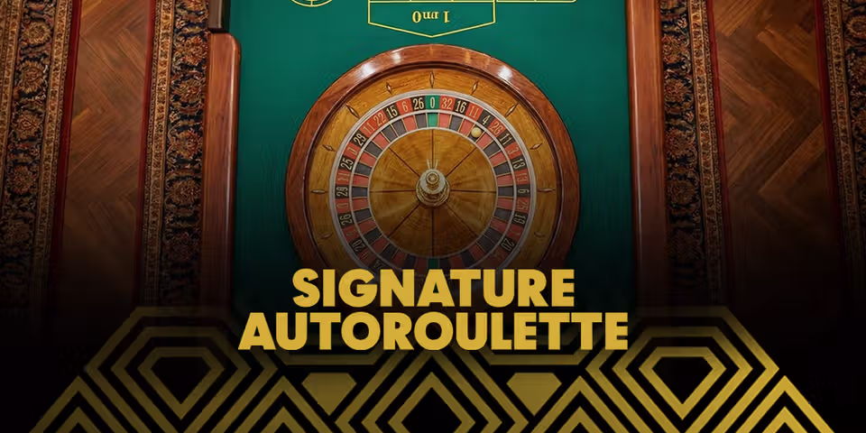 Signature AutoRoulette by Lucky Streak, available for your casino platform
