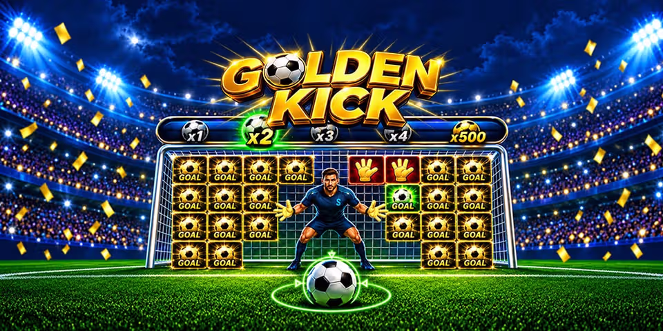 Golden Kick by Mac88, available for your casino platform