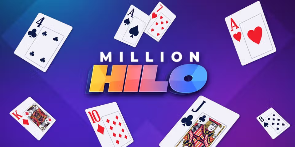 Million HiLo by Million Games, available for your casino platform