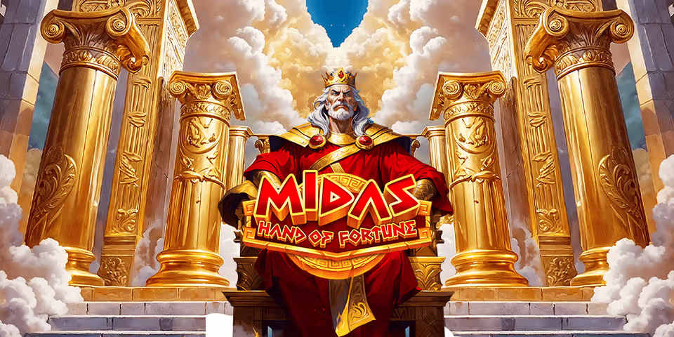 Midas: Hand of Fortune by Mancala, available for your casino platform