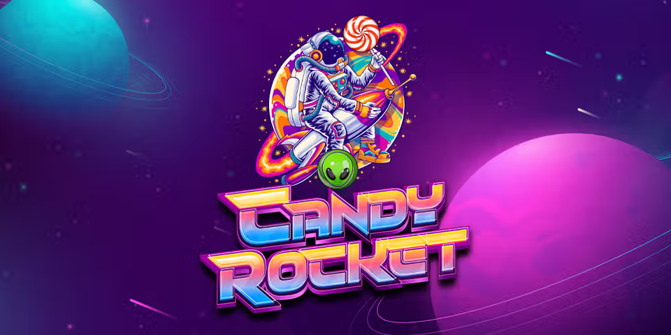 Candy Rocket by Manna Play, available for your casino platform