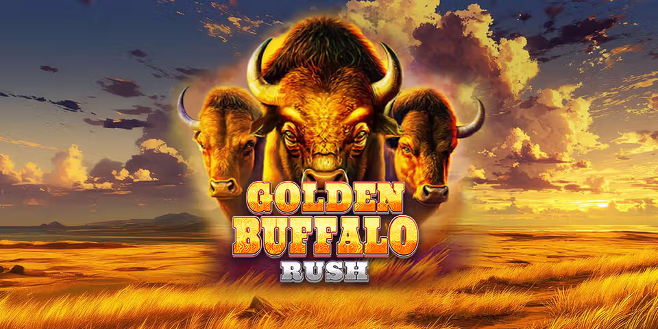 Golden Buffalo Rush by Manna Play, available for your casino platform