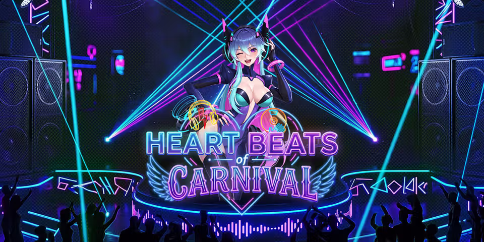 Heart Beats of Carnival by Manna Play, available for your casino platform