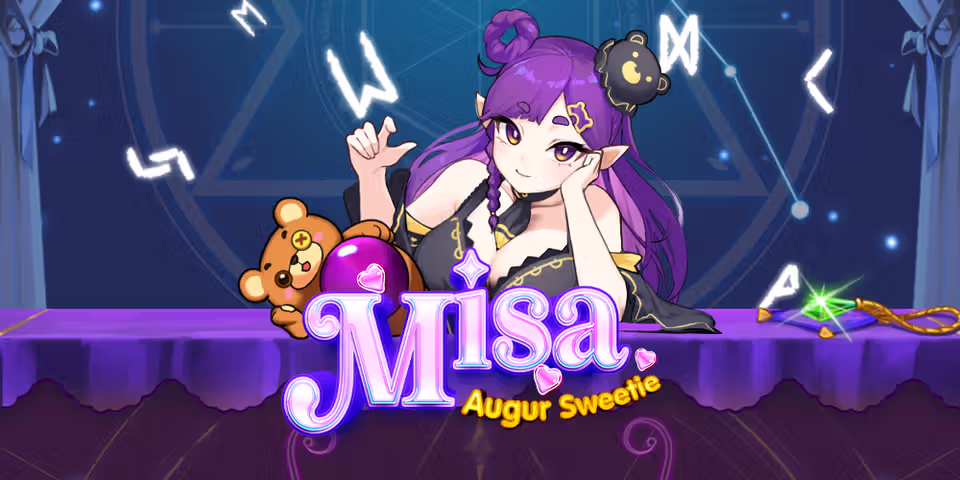 Misa Augur Sweetie by Manna Play, available for your casino platform