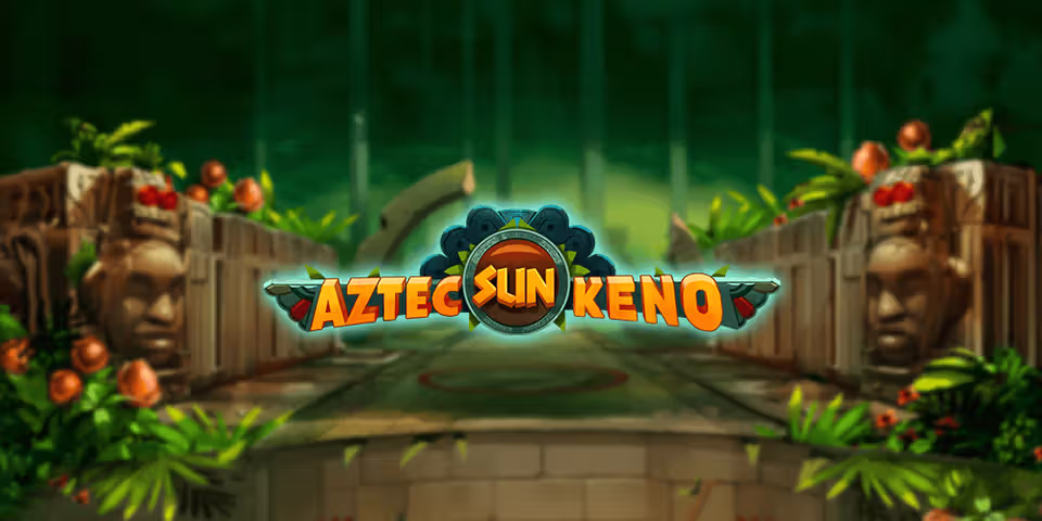 Aztec Sun Keno by Pinwheel, available for your casino platform