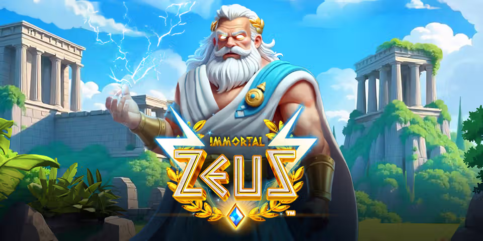 Immortal Zeus by Pinwheel, available for your casino platform