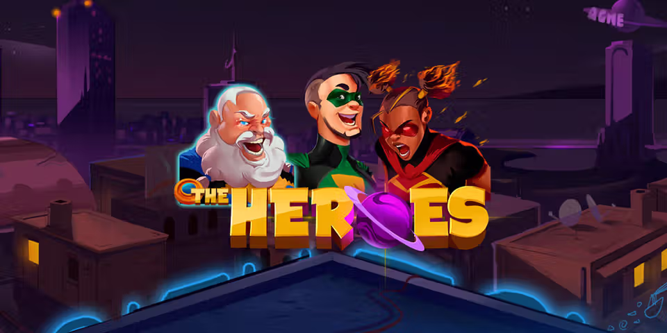 The Heroes by Pinwheel, available for your casino platform