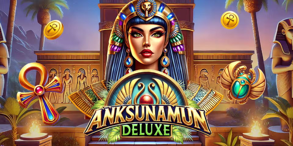 Anksunamun Deluxe by Mascot Gaming, available for your casino platform