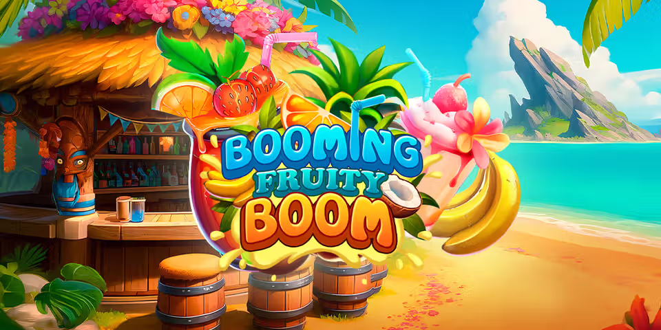 Booming Fruity Boom by Mascot Gaming, available for your casino platform