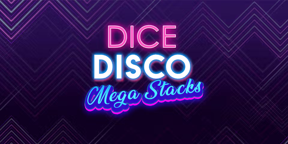 Dice Disco: Mega Stacks by Mascot Gaming, available for your casino platform