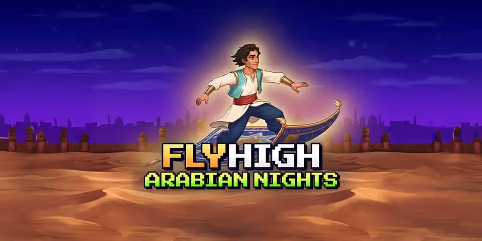 Fly High Arabian Nights by Mascot Gaming, available for your casino platform