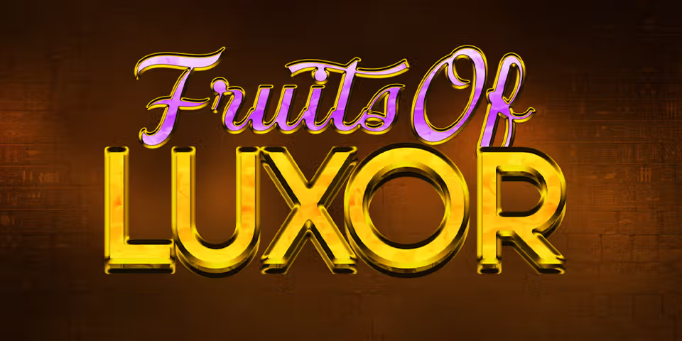Fruits of Luxor by Mascot Gaming, available for your casino platform