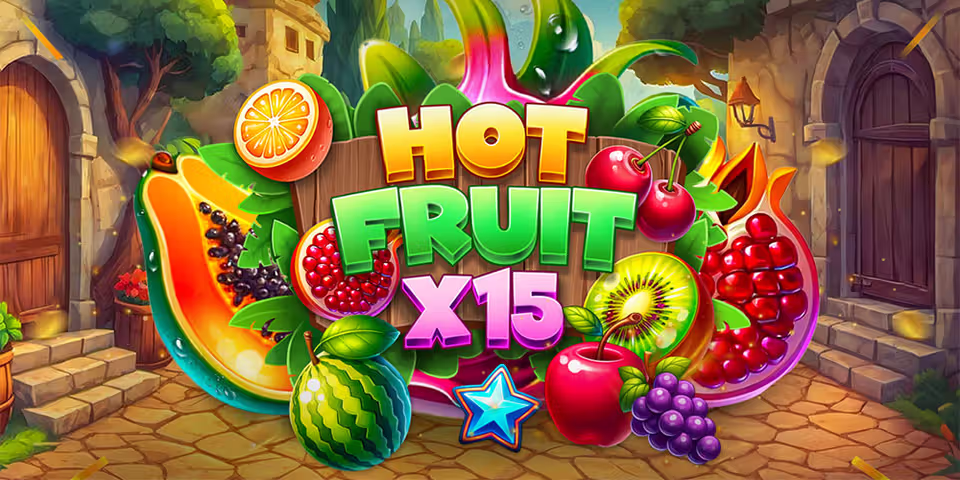 Hot Fruit x15 by Mascot Gaming, available for your casino platform