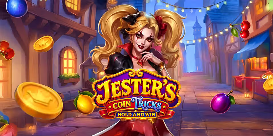 Jester's Coin Tricks by Mascot Gaming, available for your casino platform