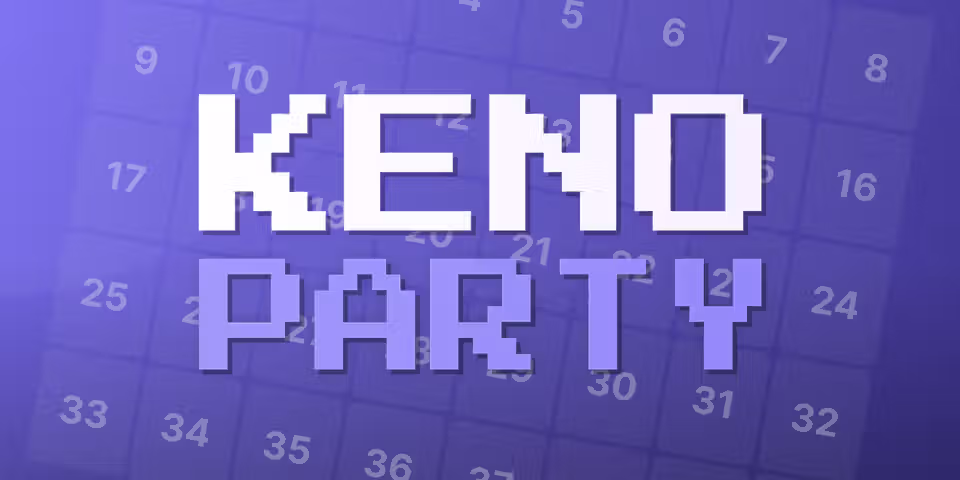 Keno Party by Mascot Gaming, available for your casino platform
