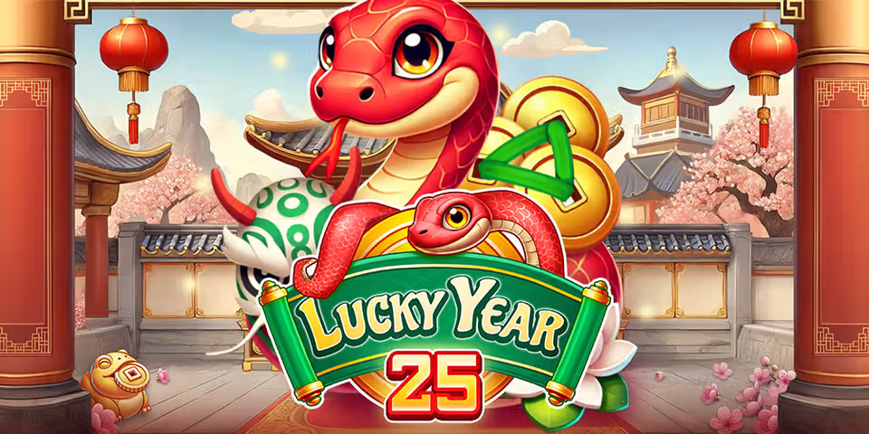 Lucky Year 25 by Mascot Gaming, available for your casino platform