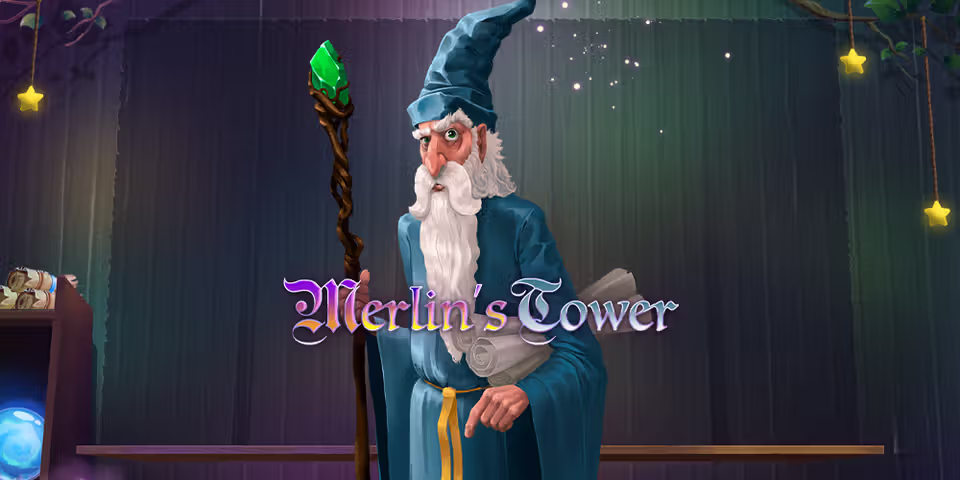 Merlin's Tower by Mascot Gaming, available for your casino platform