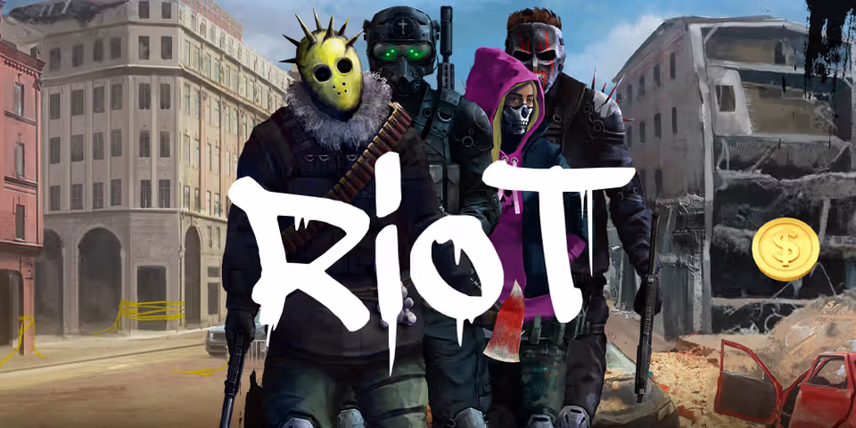 Riot by Mascot Gaming, available for your casino platform