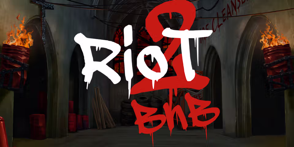 Riot 2: Blow and Burn! by Mascot Gaming, available for your casino platform
