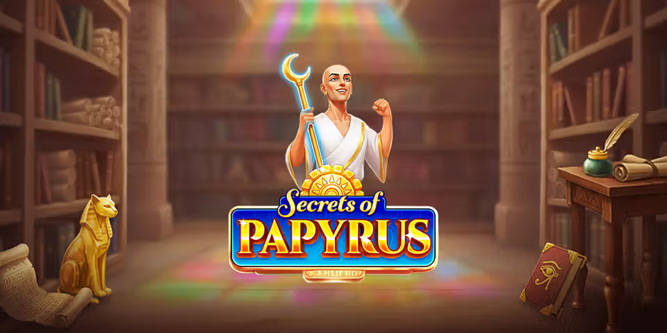 Secrets of Papyrus by Mascot Gaming, available for your casino platform