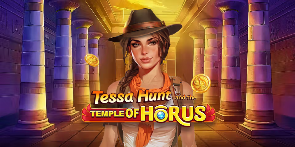 Tessa Hunt and the Temple of Horus by Mascot Gaming, available for your casino platform
