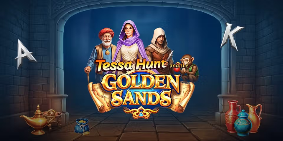 Tessa Hunt and the Golden Sands by Mascot Gaming, available for your casino platform