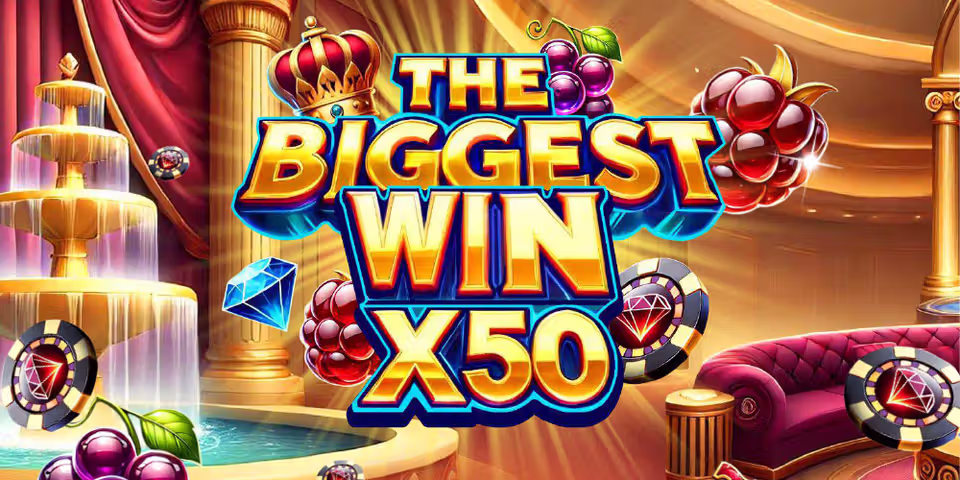 The Biggest Win x50 by Mascot Gaming, available for your casino platform