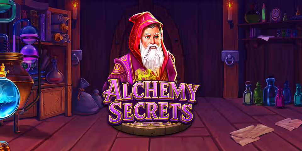 Alchemy Secrets by Maverix, available for your casino platform