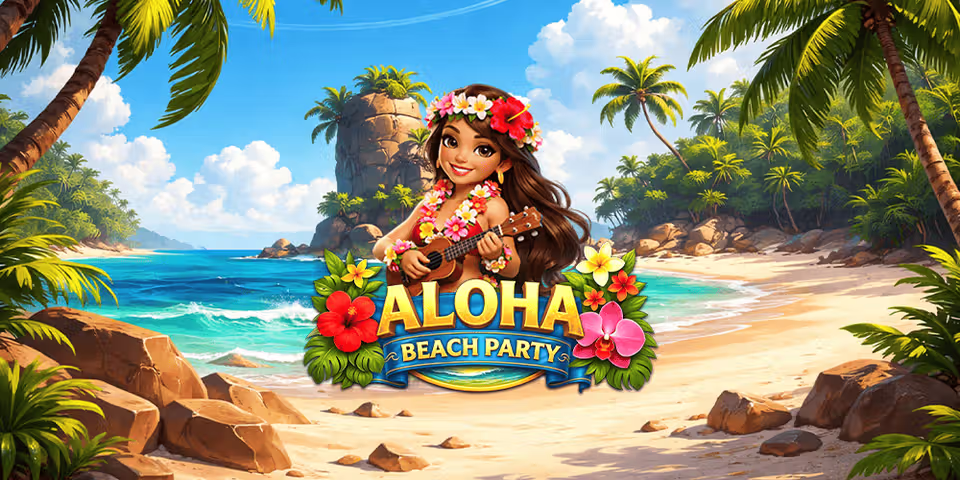 Aloha Beach Party by Maverix, available for your casino platform