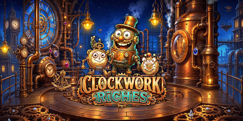 Clockwork Riches by Maverix, available for your casino platform