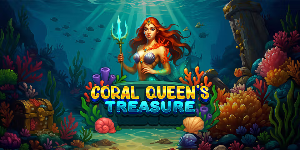 Coral Queen's Treasure by Maverix, available for your casino platform