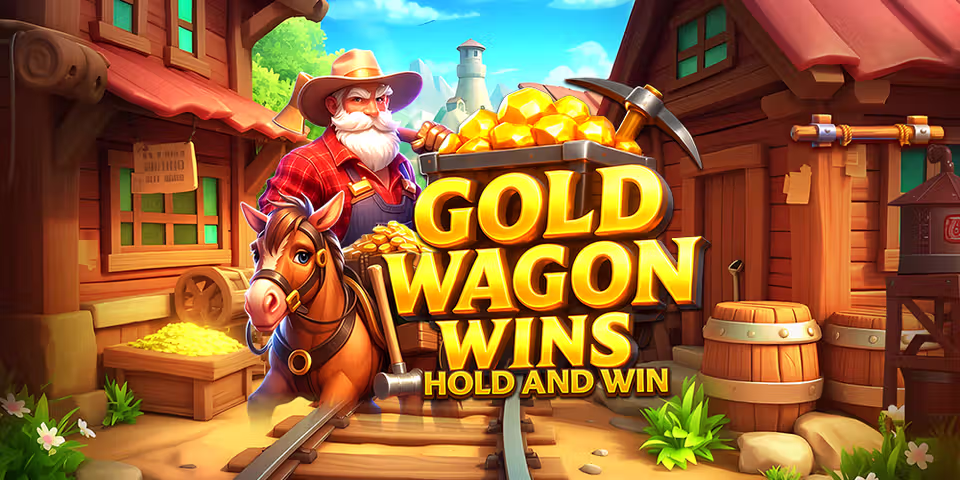 Gold Wagon Wins - Hold And Win by Maverix, available for your casino platform